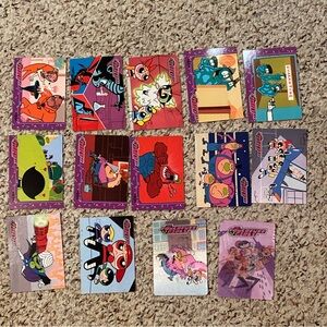 Powerpuff Girl trading cards
